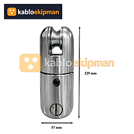 8 Ton Çekme Kapasiteli Fırdöndü